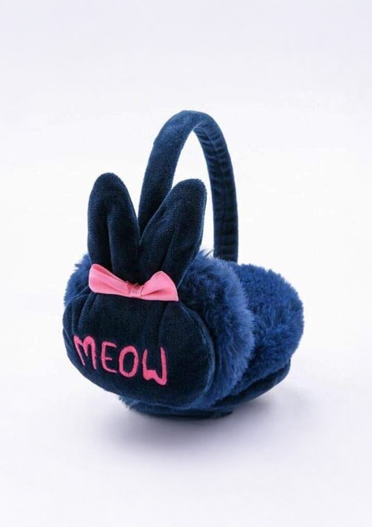 Winter Ear Muffs – Ultra Soft Plush Bunny Bow Design