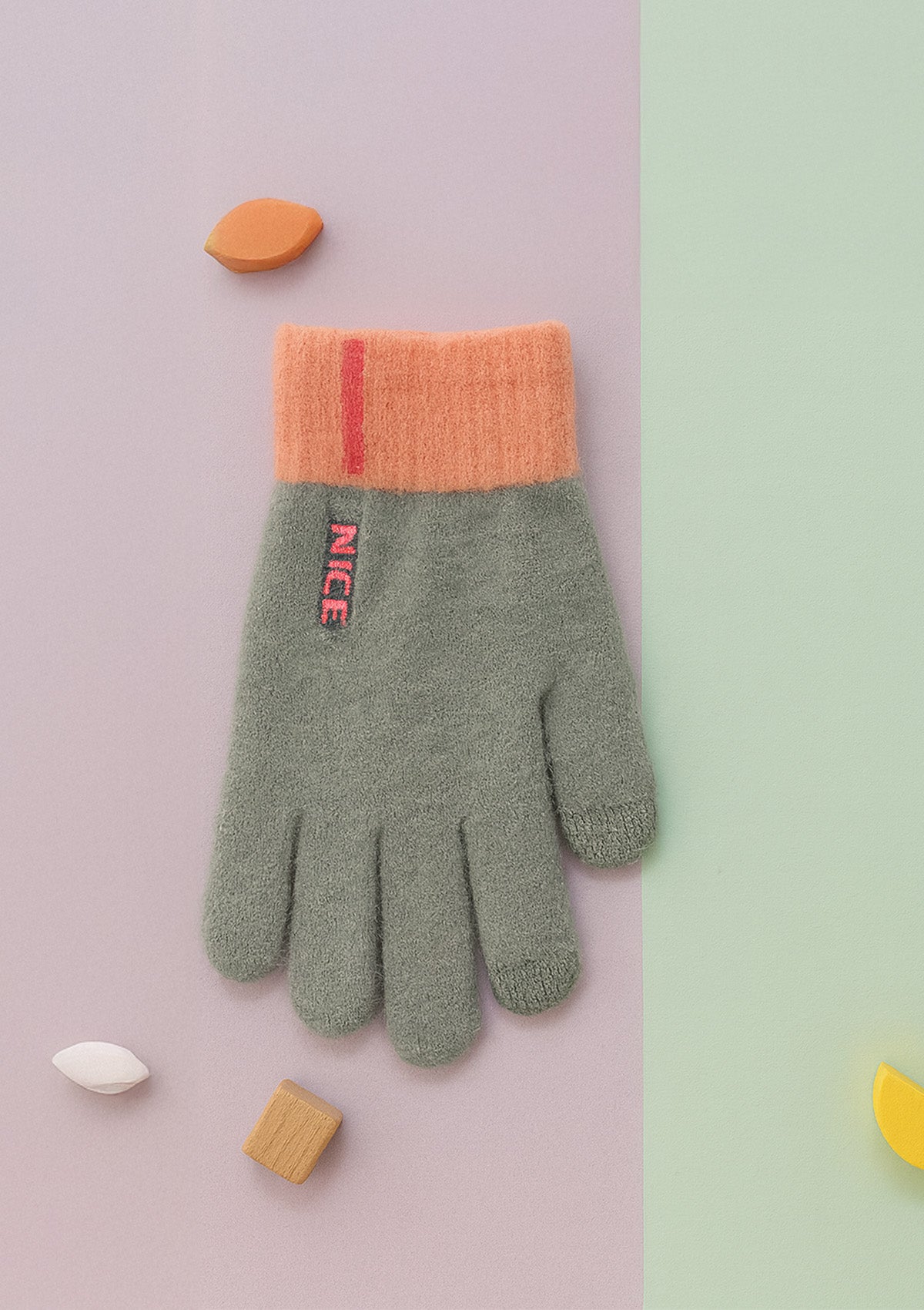 Soft Touchscreen Gloves + Hosiery Gloves (Set of 2)