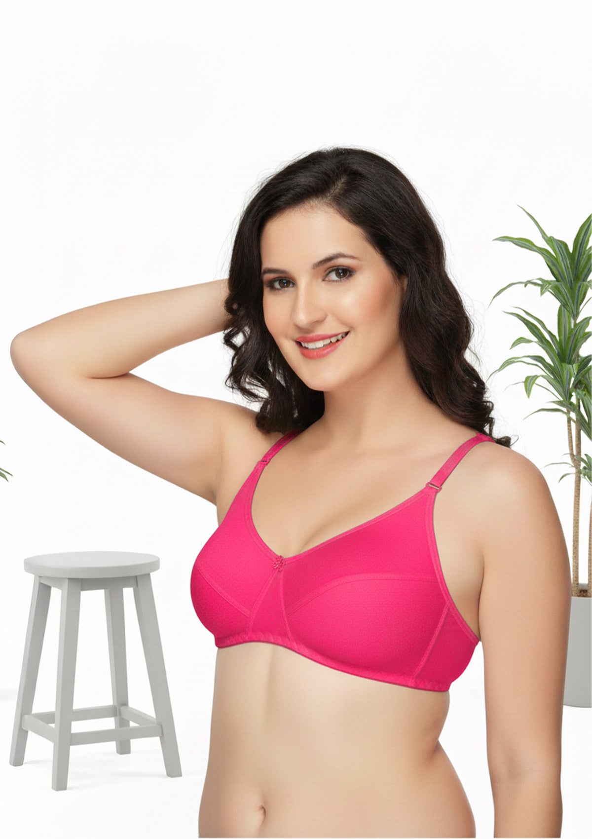 Alishan Hosiery Bra Set of 2 - Non‑Wired Everyday Comfort