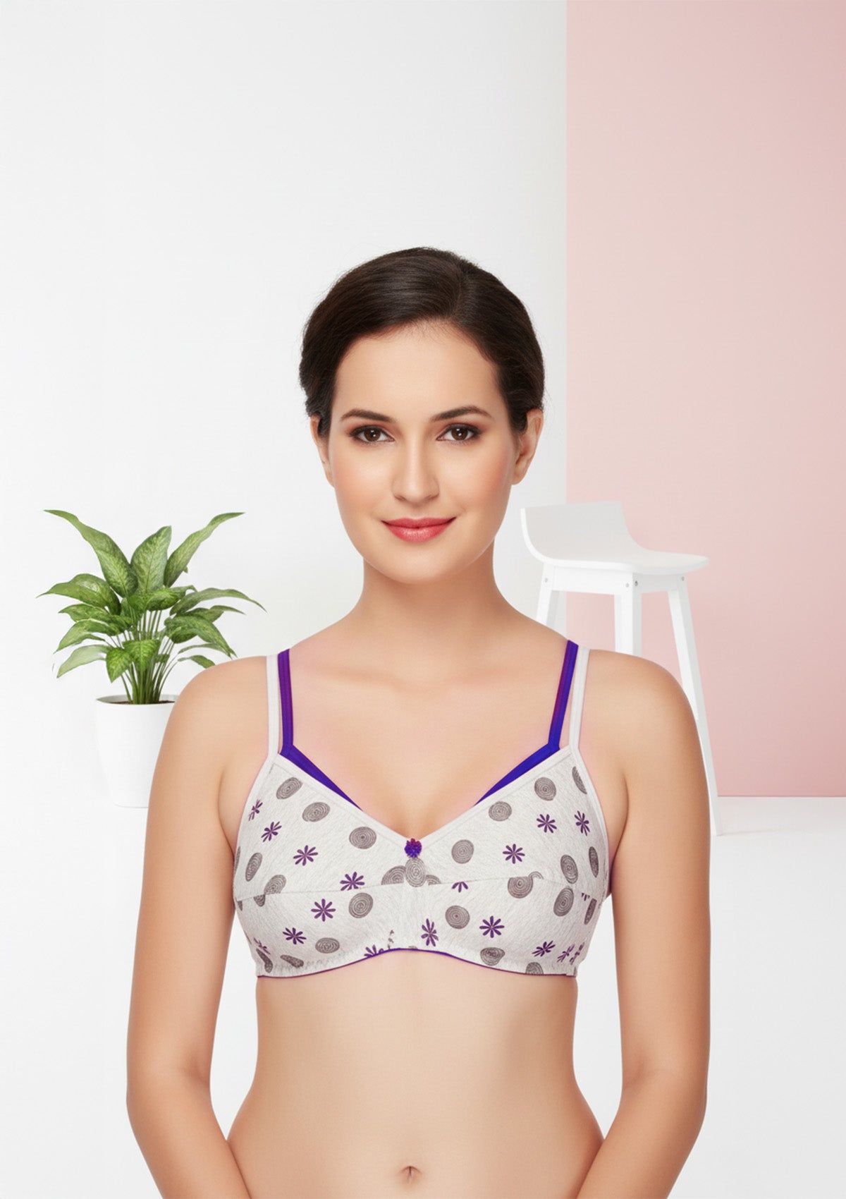 Bra Set of 2 - Hosiery Comfort Non‑Wired Everyday Support
