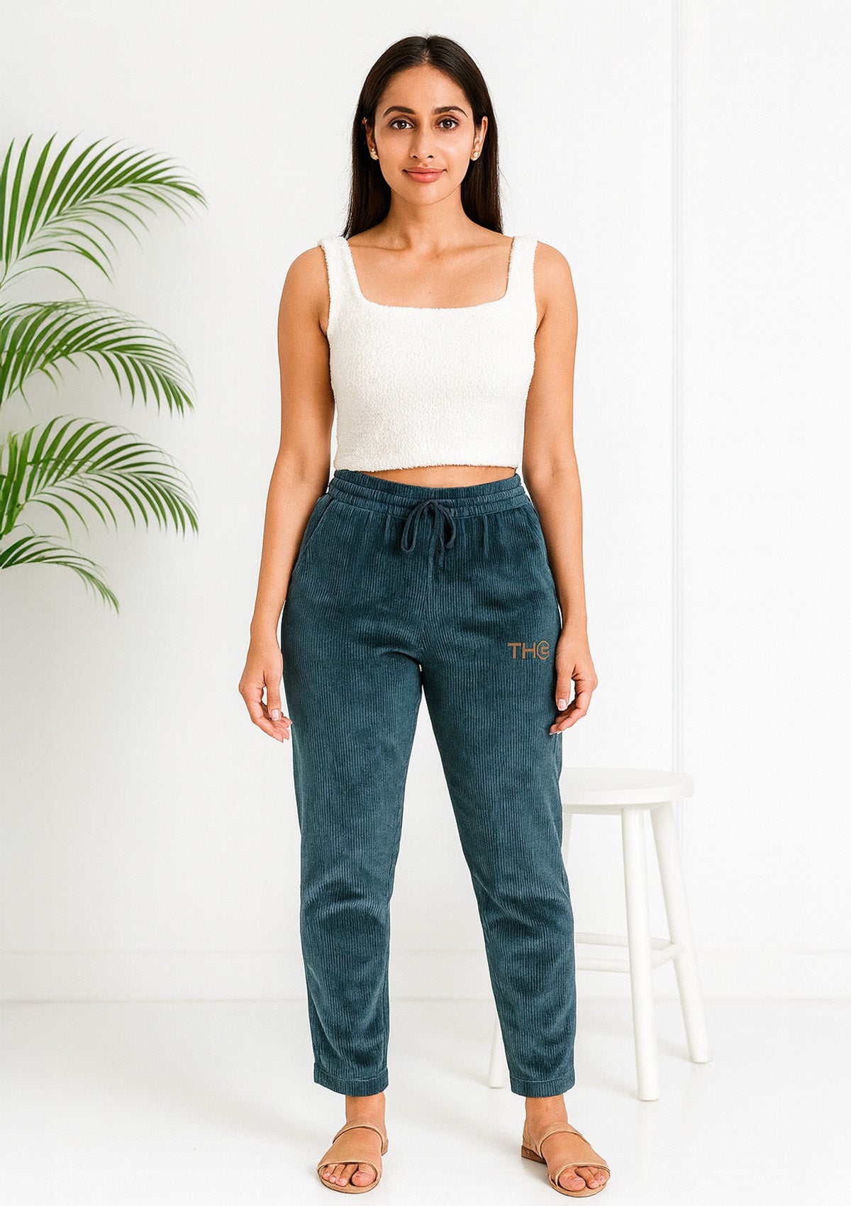 Warm Corduroy Pants – Soft Fleece Lined Winter Bottoms