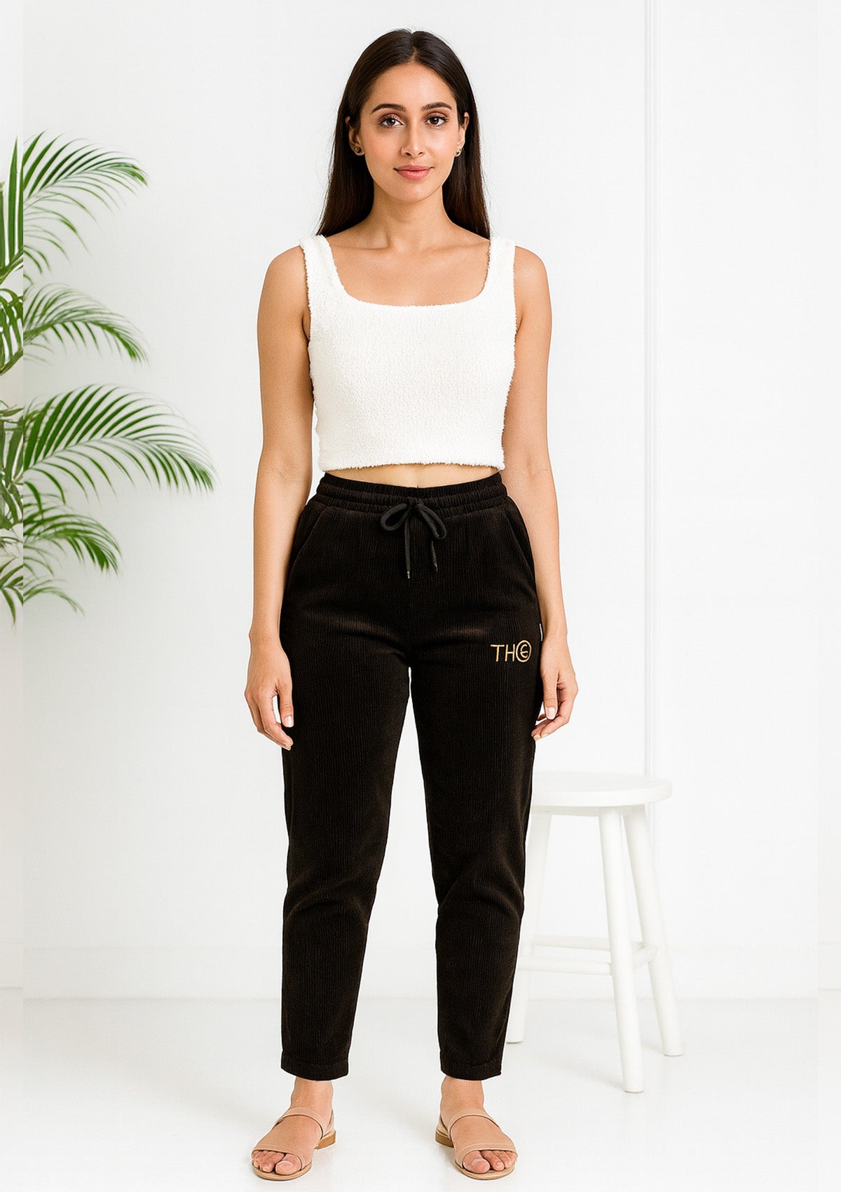 Warm Corduroy Pants – Soft Fleece Lined Winter Bottoms